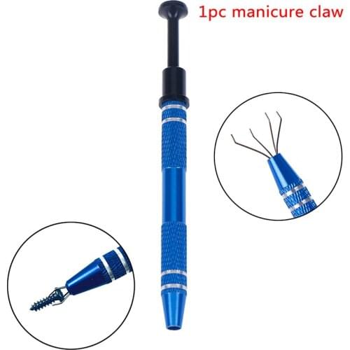 1Pcs High Quality Manicure Saver Cotton Claw Clean Nail Template Claw Nail Stamping Plates Tool Nail Art Tools