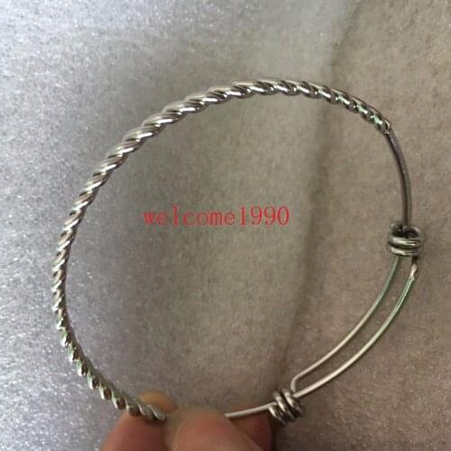 10pcs in bulk high quality Stainless Steel Cuff bangle women Fashion bracelet for Mother gifts