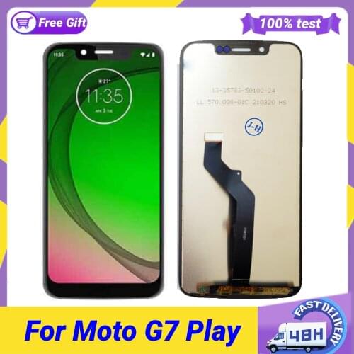 100% Test LCD For Moto G7 Play LCD Display Screen For Motorola Moto G7Play XT1962 Display LCD Screen Touch Digitizer Assembly