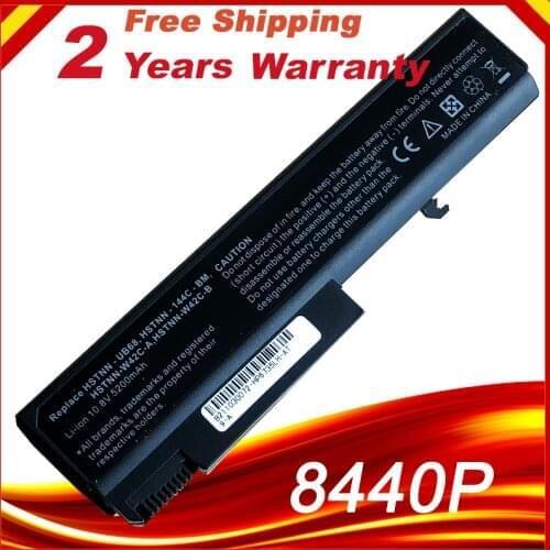 Battery for HP Compaq 6530B 6535b 6730b 6735b EliteBook 6930P 8440P 8440W 6440b 6445b 6540b 6545b Laptop 458640-542 HSTNN-UB68