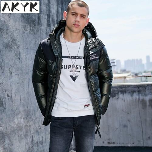 AKYk Men's Parkas With A Hood