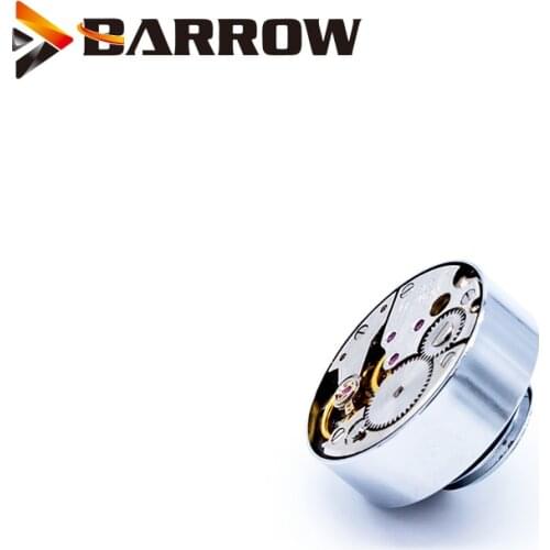 Free shipping 4pcs Barrow silver gold G1 / 4“ time series manual tightening lock sealing plug water cooling computer accessorie
