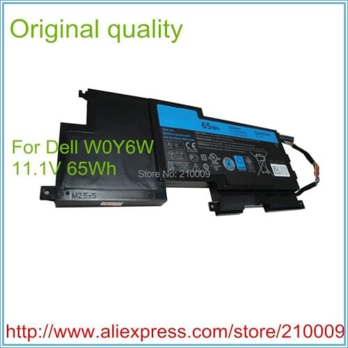 Free shipping original 11.1V 65Wh 9Cell W0Y6W Battery for 15-L521X Series W0Y6W 9F233 3NPC0