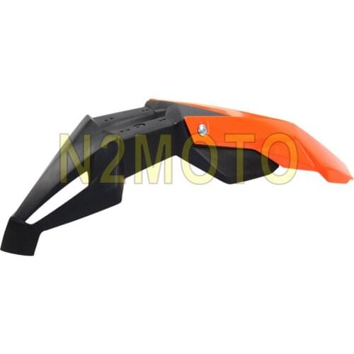Black Orange Motocross Pit Dirt Bike Front Fender Mudguard Mud Cover Protector for DRZ KX YZ WR XR CRF RMZ KLX 250 450 Enduro