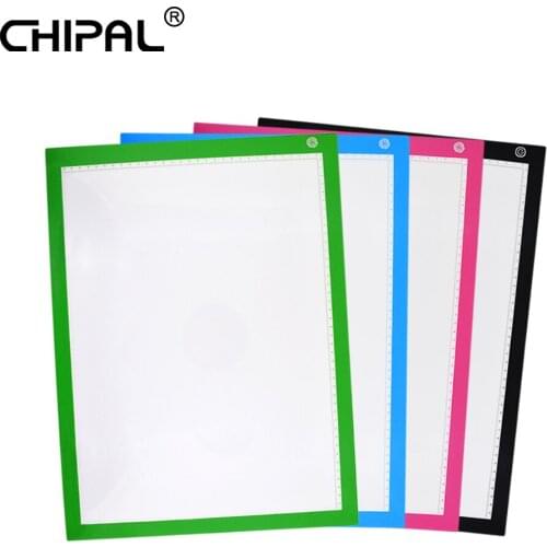 CHIPAL Scale A3 Digital LED Drawing Tablet for Art Graphic Board Pad Graphics Tablets Electronics USB Writing Uniform Light Box