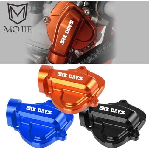 CNC Aluminium Mtorcycle EXHAUST VALVE CONTROL COVER RIGHT For SIXDAYS 2009 2010 2011 2012 2013 2014 2015 2016 2017 2018 2019 21