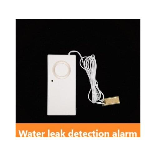 Water Leak Detector Sensor Leakage Alarm Detection 130dB Alert Wireless Home Security Alarm System