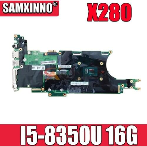 For Lenovo Thinkpad X280 I5-8350U 16G Notebook Motherboard FRU 01LX686 02HL337 01LX694 02HL339 01LX682 02HL336 100% test ok