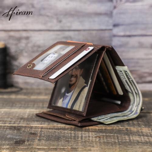 H-iram Men's Wallets