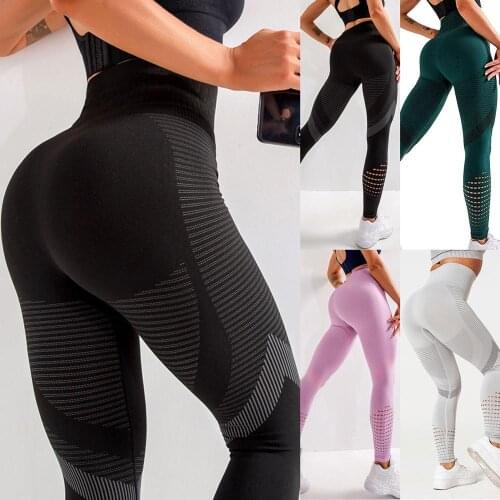 JGS1996 High Waist Fitness Gym Leggings Women Seamless Energy Tight Workout Running Activewear Yoga Pants Hollow Sport Trainning