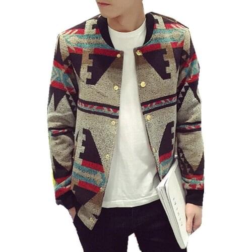 Fashion men baseball jacket Spring autumn Patchwork Casual coat mens Stand collar Bomber jacket Male Single-breasted outerwear