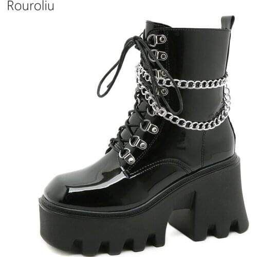 Rouroliu Women's Boots