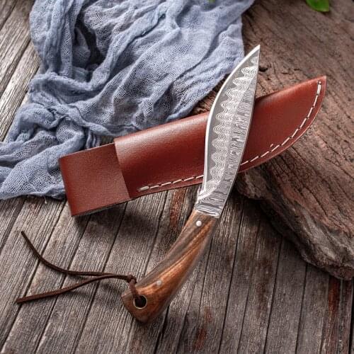 Tactical Survival Knife Hunting Camping Edc Multi High Hardness 5Cr15 Military Utility Survival Outdoor Pocket Knife Sheath