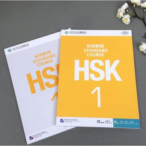 2PCS/LOT Learning Chinese Students Textbook and Workbook: Standard Course HSK 1