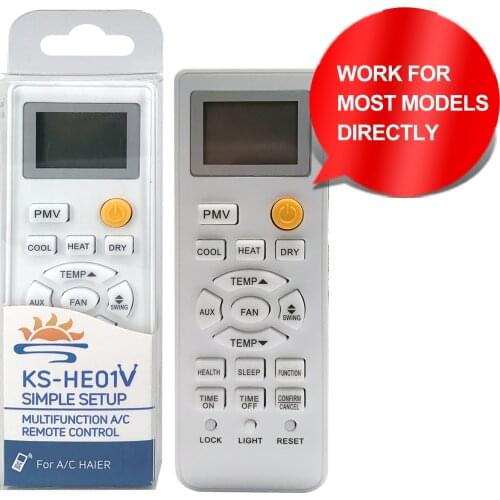 Air Conditioner conditioning remote control for haier YL-HD04 0010401511E 0010401715B YR-HD01 YR-HD06 YL-HD02 YR-HD05 KTHE002