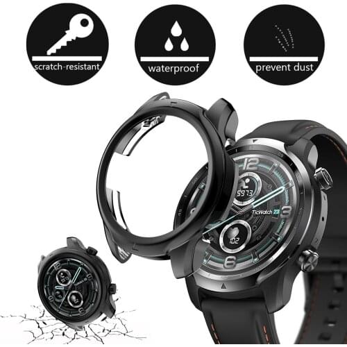 TPU Case Protective eyesight reduce fatigue Skin Cover For TicWatch Pro 3 Watch Protection Case Intelligent Wearable Accessories