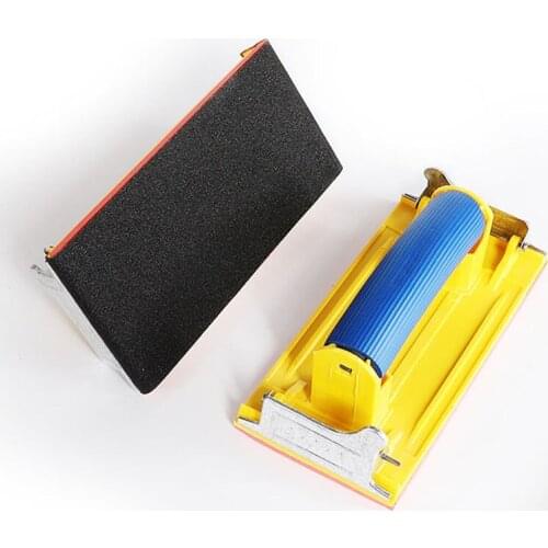 1 Pcs 85*180mm Manual Sandpaper Holder Lightweight With Soft Handle For Sanding Wood Metal Plasterboard Walls Special Hand Tools