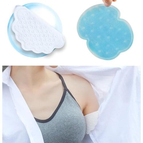 40pcs/box Armpits Sweat Pads for Underarm Gasket from Sweat Absorbing Pads for Armpits Linings Disposable Anti Sweat Stickers CC