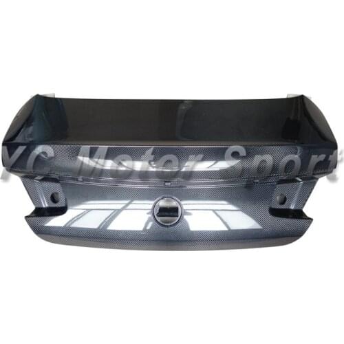 Car Accessories Carbon Fiber OEM Style Trunk Fit For 2015-2017 MB C217 S63 Coupe Rear Boot Lid Bootlid Tailgate