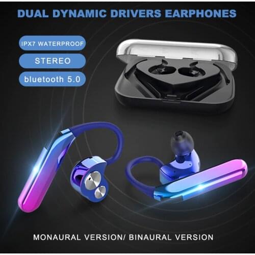 X6 Ear hook Wireless earphones music earphone waterproof Earbuds Sports Headphones Works on all smartphones Bluetooth earphone