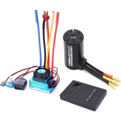 BL3650 3100KV 3900KV 4300KV 5200KV Brushless Motor 45A 60A 80A 120A Brushless ESC Electric Speed Controller for 1/10RC Car