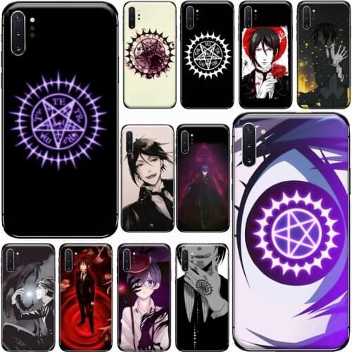 Butler Contract Totem Fitted Phone Case For Samsung Galaxy S8 S9 S10 Plus S10E Note 3 4 5 6 7 8 9 10 Pro Lite cover