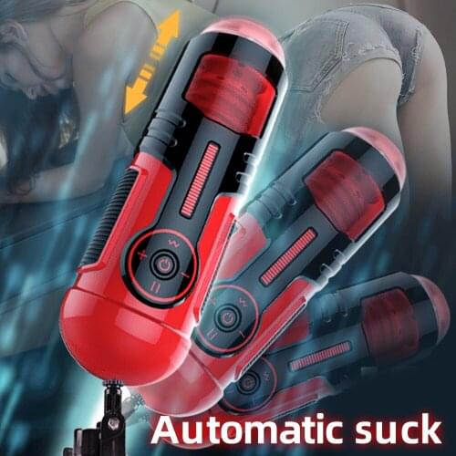 Electric Automatic Telescopic Men Masturbator Vagina Male Masturbator Pussy Adult Sex Toy For Man Automatic Masturbator Machine