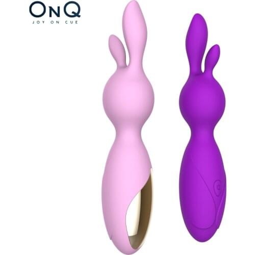 G Spot Rabbit Dildo Vibrator Orgasm Adult Toys USB Charging Powerful Masturbation Sex Toy for Women Waterproof adult Sex Vibrat