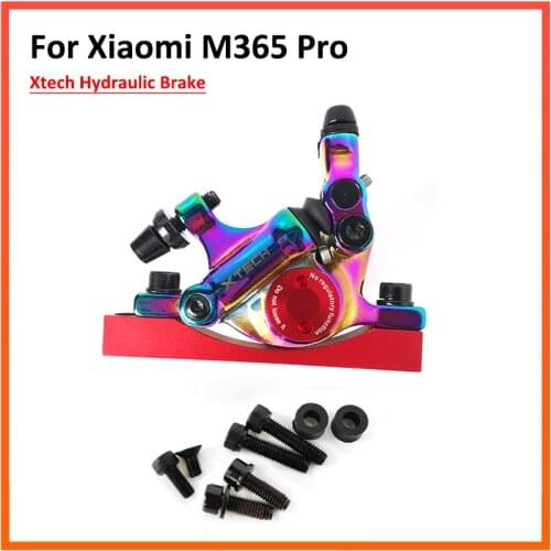 Xtech Zoom Hydraulic Brakefor Xiaomi M365 1S and Pro Electric Scooter Hydraulic Brake Bracket Aluminum Alloy Dazzle Color