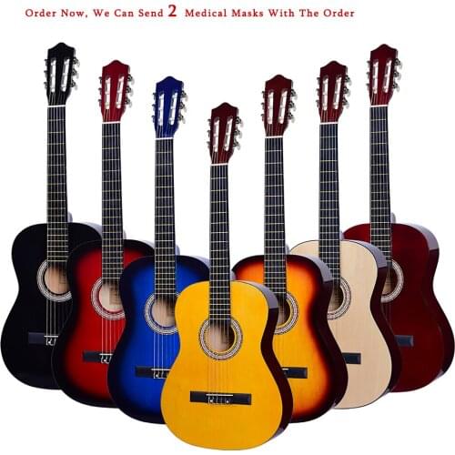 39 Inch Classical Guitar Light Picea Asperata Guitar Beginner Class Guitar Acoustic Guitar AGT157