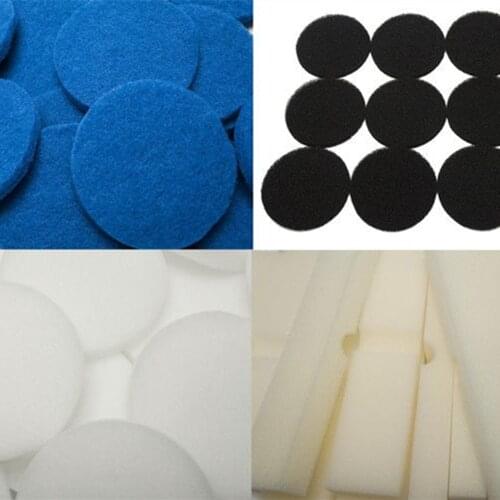 LTWHOME Value Pack of Foam Filters, Fine Filters, Carbon Filters and Polishing Pads Set Fit for Fluval FX4 / FX5 / FX6