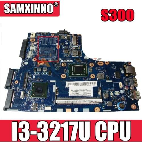 Laptop motherboard For LENOVO Ideapad S300 S400 I3-3217U Mainboard VIUS3 VIUS4 LA-8951P 11S90001712ZZ SR0N9 216-0809024