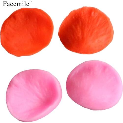 Facemile 2pcs leaves set cake border fondant cake mold kitchen baking Silicone Decoration Cake Tool 50-174