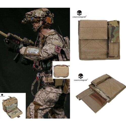 Nswdg Tactical Training Team Tecord Arm Waterproof Map Bag 500D DuPont Cordura Fabric