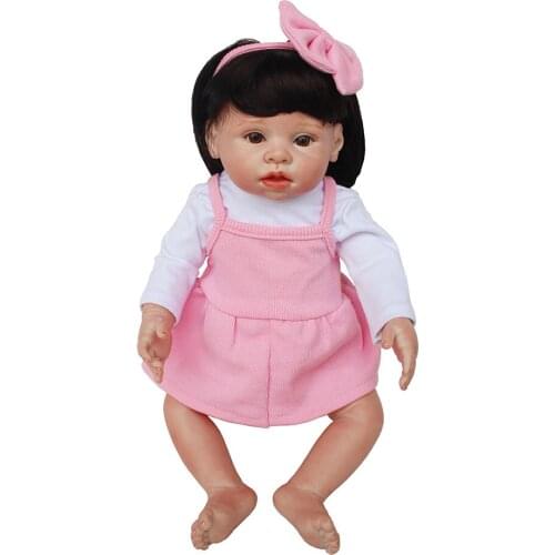 17"43cm bebe alive real looking reborn babies bonecas boy/girl dolls kids lovely birthday gift super educational toy