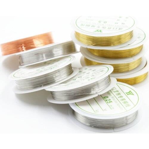 Cord string beading wrie bracelt jewelry craft-making necklace DIY corofast gold/rose for bracelet cord