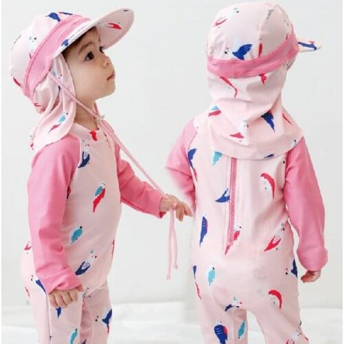 Girls Swimsuit One Piece Swimsuit Bathing Suit Kids Ruffle Style Childrens Swimwear for Girls Bikini-Sets Baby Bath Tub 6-16Y