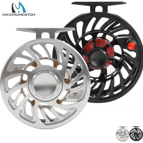 Maximumcatch VM 7-12wt 100% Waterproof Fly Reel Saltwater Sealed Multi-disc Drag T6061 Aluminium Fly Fishing Reel Spool