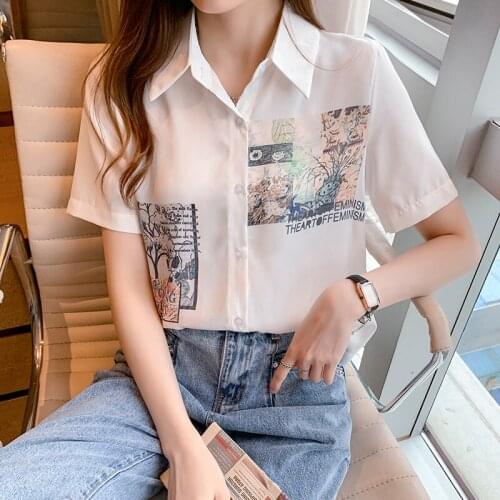 WWENN Short Sleeve Shirts For Women