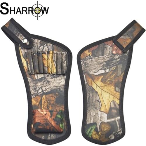 1pc Archery Arrow Quiver Short Arrow Crossbow Bag Can Hold 8 Pcs Waist Hanging Easy Carry Outdoor Shooting Hunting Accessories