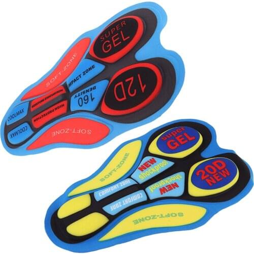 2Pcs Bike Underwear Shorts Pants Cushion Pad 12D And 20D