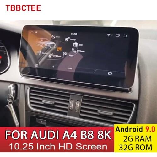 Android 9.0 2+32G Car Multimedia Player For AUDI A4 B8 8K 2008~2016 MMI 2G 3G Auto Stereo Radio GPS Navigation Head unit