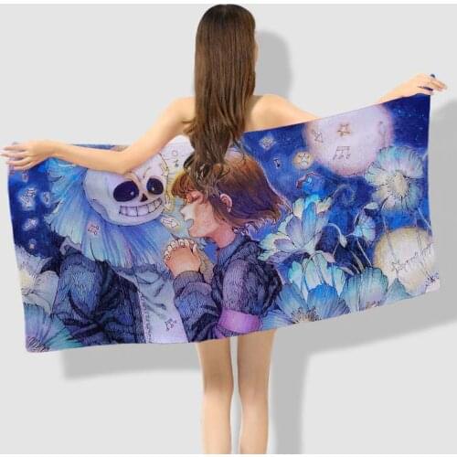 Anime Manga Undertale Bath Towel Beach Towel 001