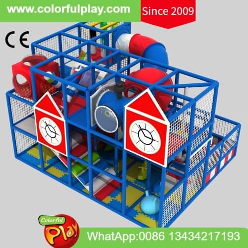 Indoor adventure for shopping mall child play land soft playground equipment with rotating tube slide for sale