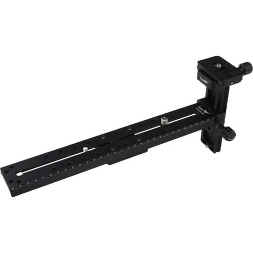 Haoge 300mm T-type Telephoto Lens Bracket fit for Sachtler Fluid Head FSB4 FSB6T FSB8T DV10 3+3 5+5 Video 14II DV2 DV4 DV6 DV8