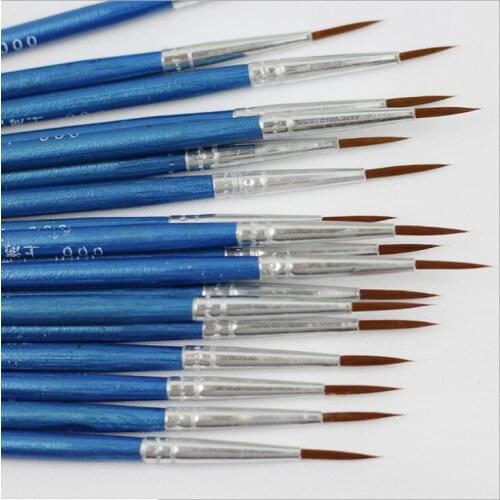Fine Detail Paint Brushes for Artist Oil Painting Watercolor #0