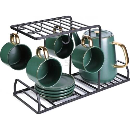 Coffee Cup Set European style small luxury light luxury cup ceramic household afternoon tea set