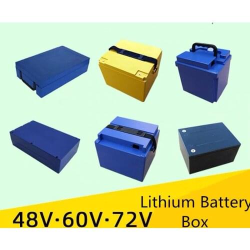 ABS+PC 48V 60V 72V 20Ah 12Ah Lithium Battery Box 18650 li-ion Pack Case Shell Holder EV Tool Parts Insulation Moisture Proof