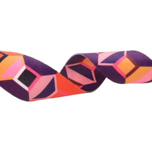 38mm Polyester Jacquard Webbing Fashion Ethnic Pattern Lace Ribbon DIY Bags Strap Garment Belt Sewing Accessories