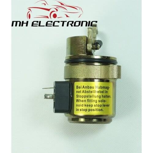 MH Electronic For Deutz 1011 Motor Case 360 Backhoe Bobcat Skid Steer Loader 24V Shut Off Solenoid 04170534R 04272733 04271996KZ